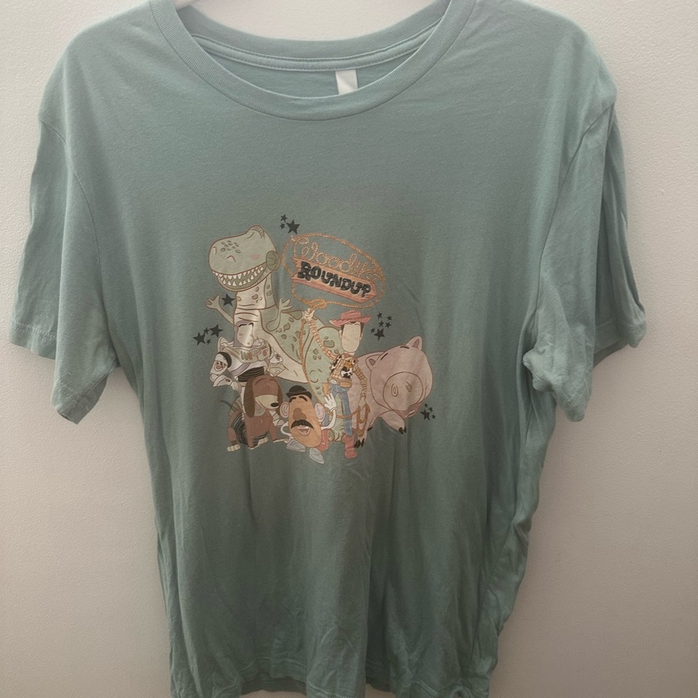 Bella Canvas Teal Graphic Disney Tee